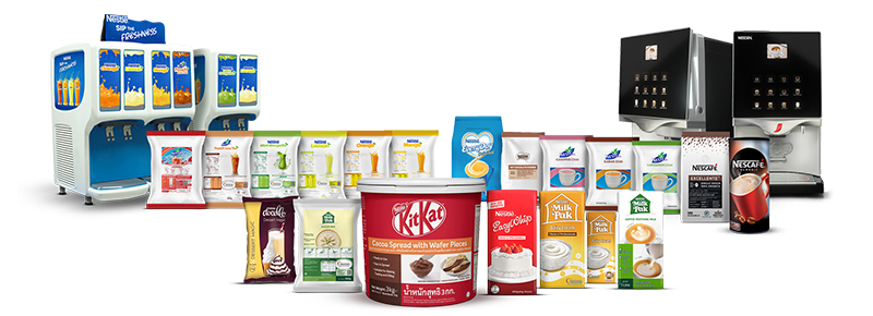 Nestle professionals products
